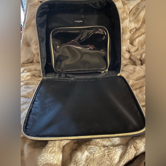 Lancôme • Travel Train Case + Makeup Bag • Cosmetic Organizer Set - Picture 2 of 6